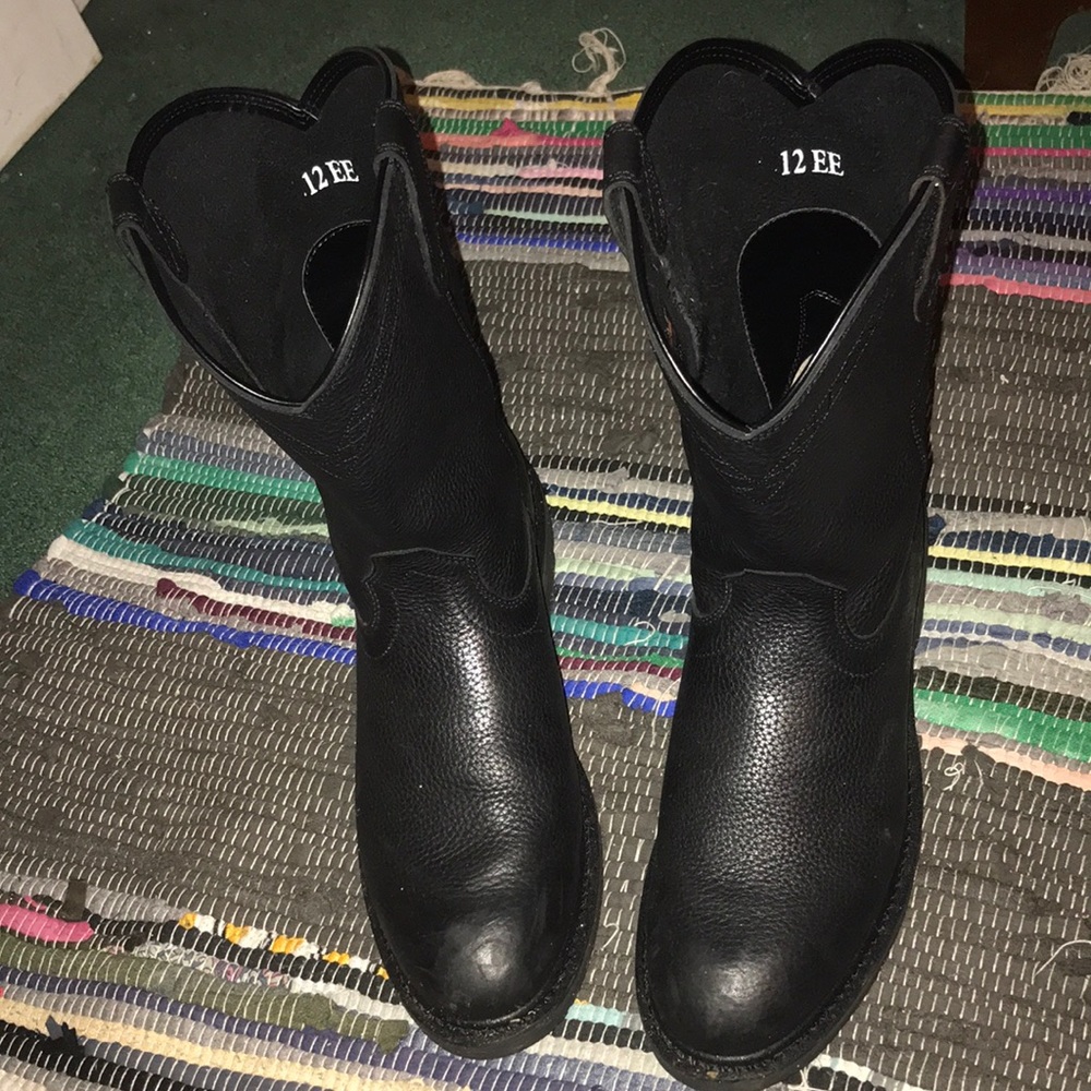 Ariat black work boots